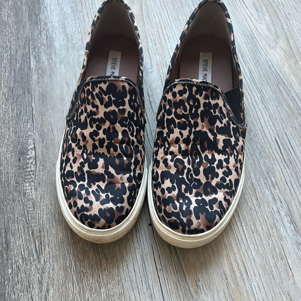 Steve Madden Symba Leopard Print Slide Sneakers - image 4